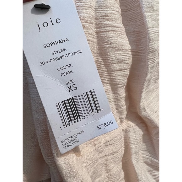 Joie Sophiana Wrap Blouse in Pearl - Picture 5 of 7